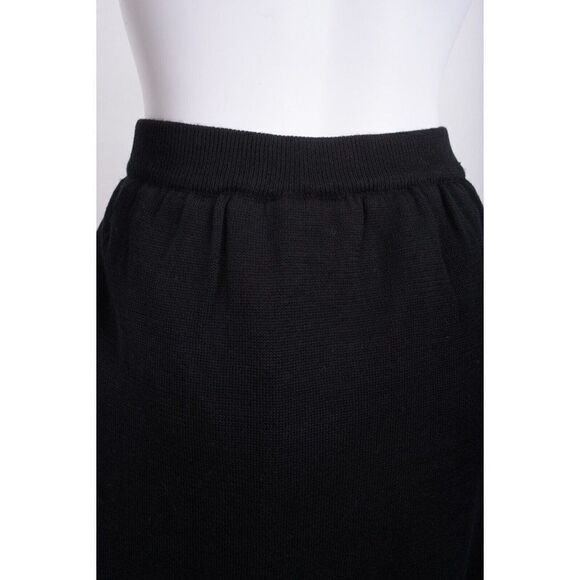 Laurette Par le chois Womens Knit Midi Skirt Cardigan Sweater 3pc M Black NWT - Picture 15 of 16